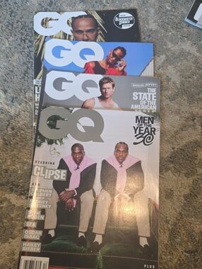 GQ Magazine Lot - Mixed Cover Colors